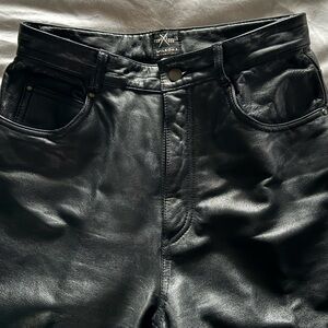 Leather Pants, Wilson Maxima Black